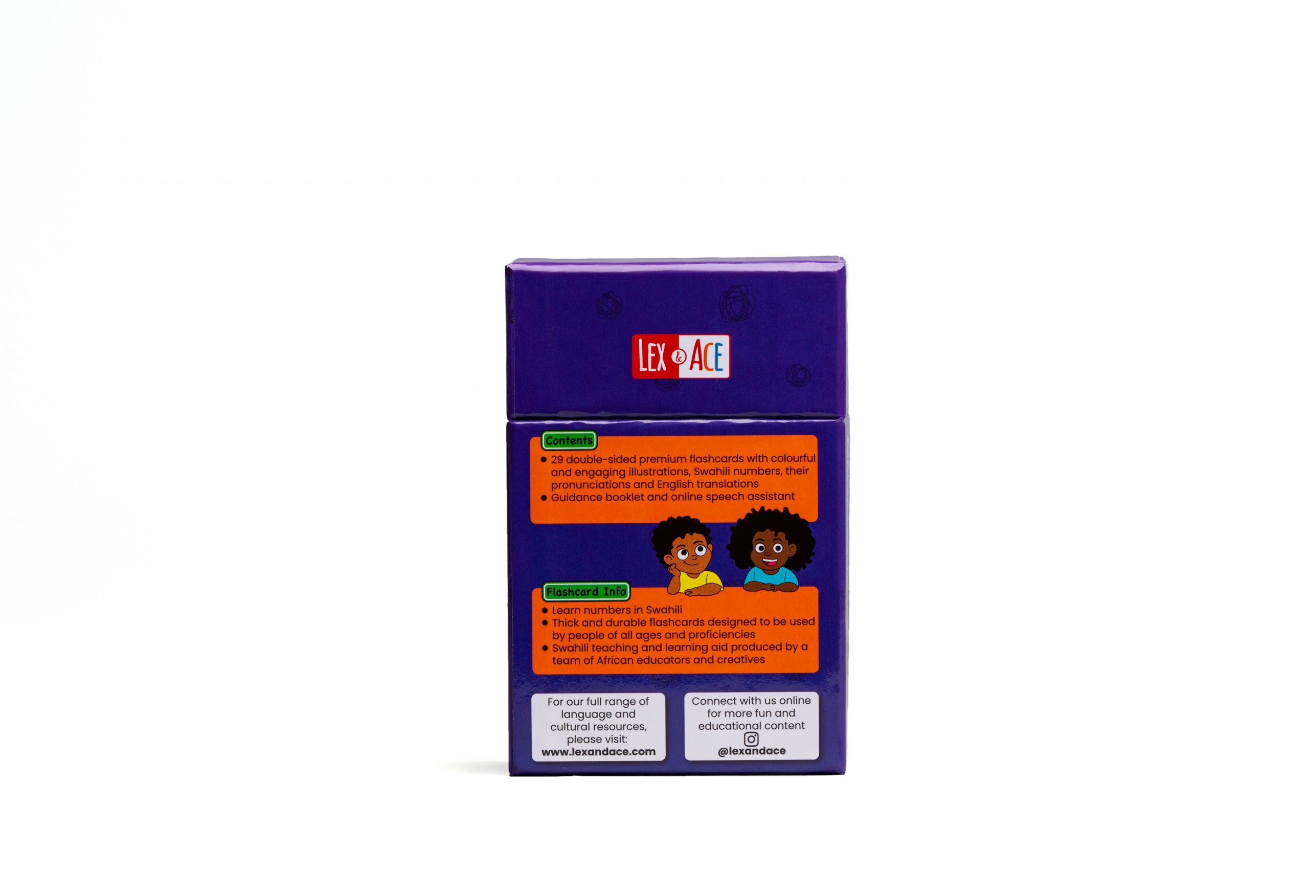 English to Swahili Number Flashcards