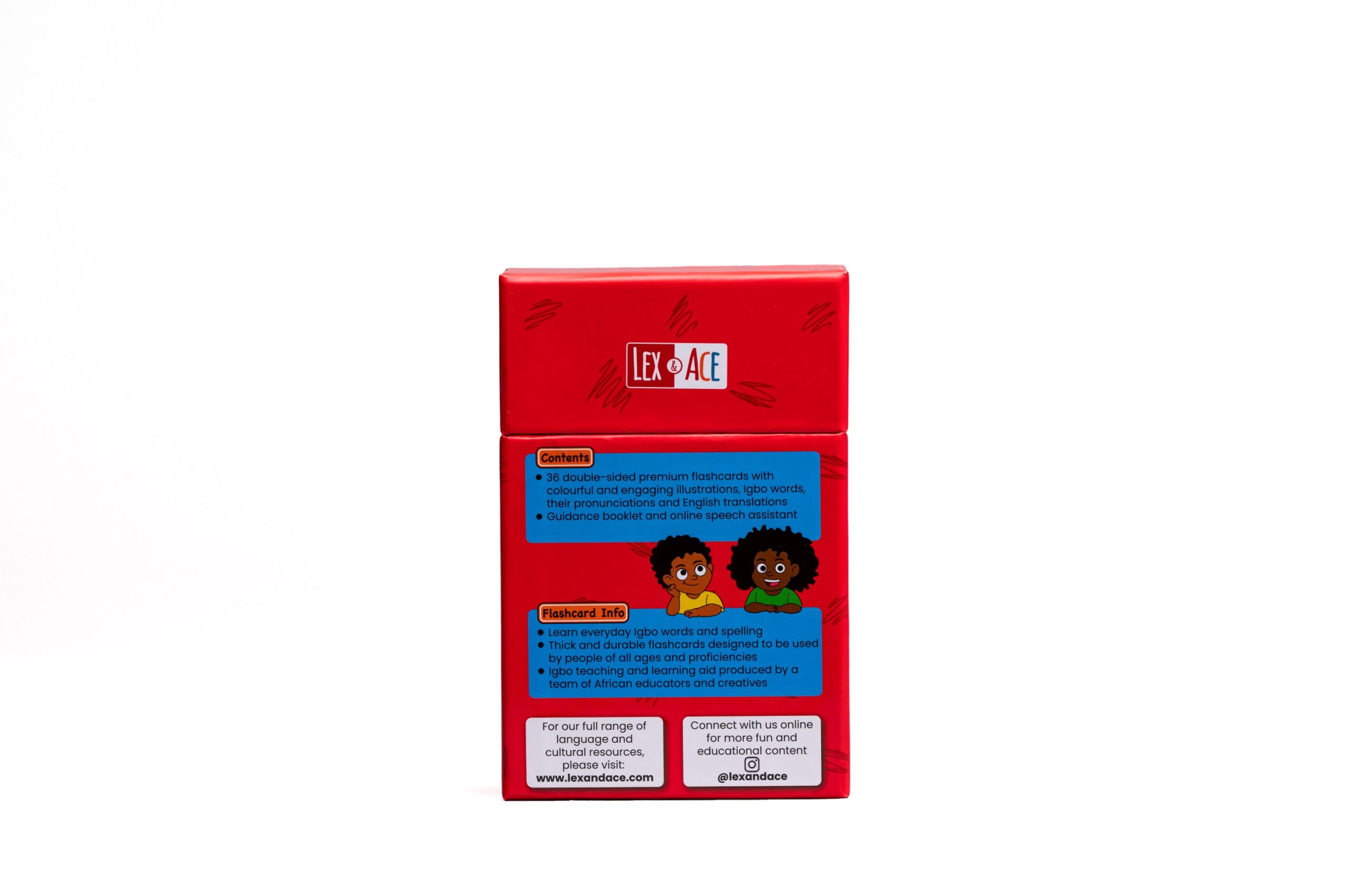 English to Igbo Alphabet Flashcards