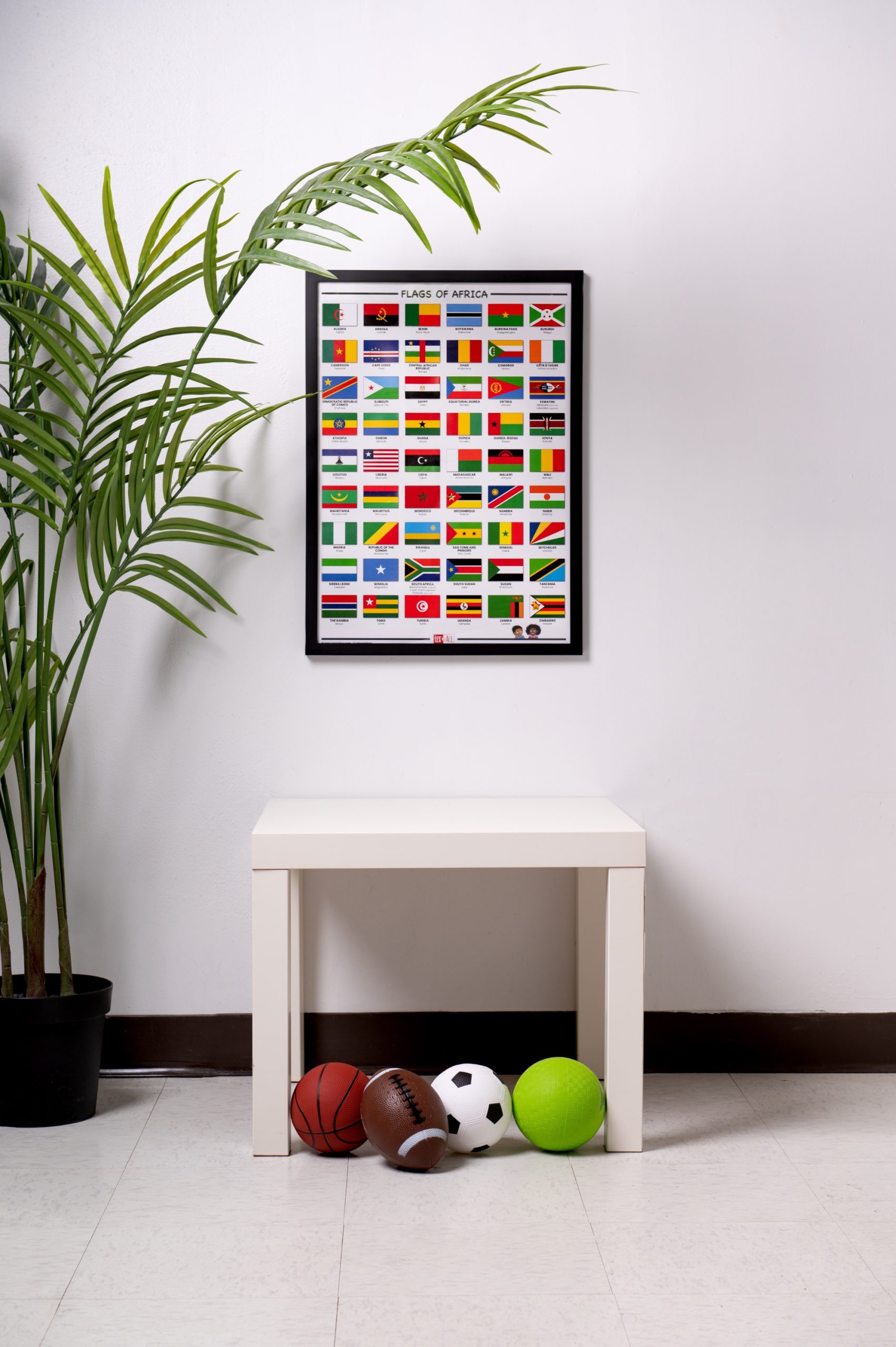 Flags of Africa A1 Poster